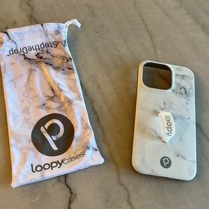 Loopy case for iPhone 13 Pro. Never used. New.